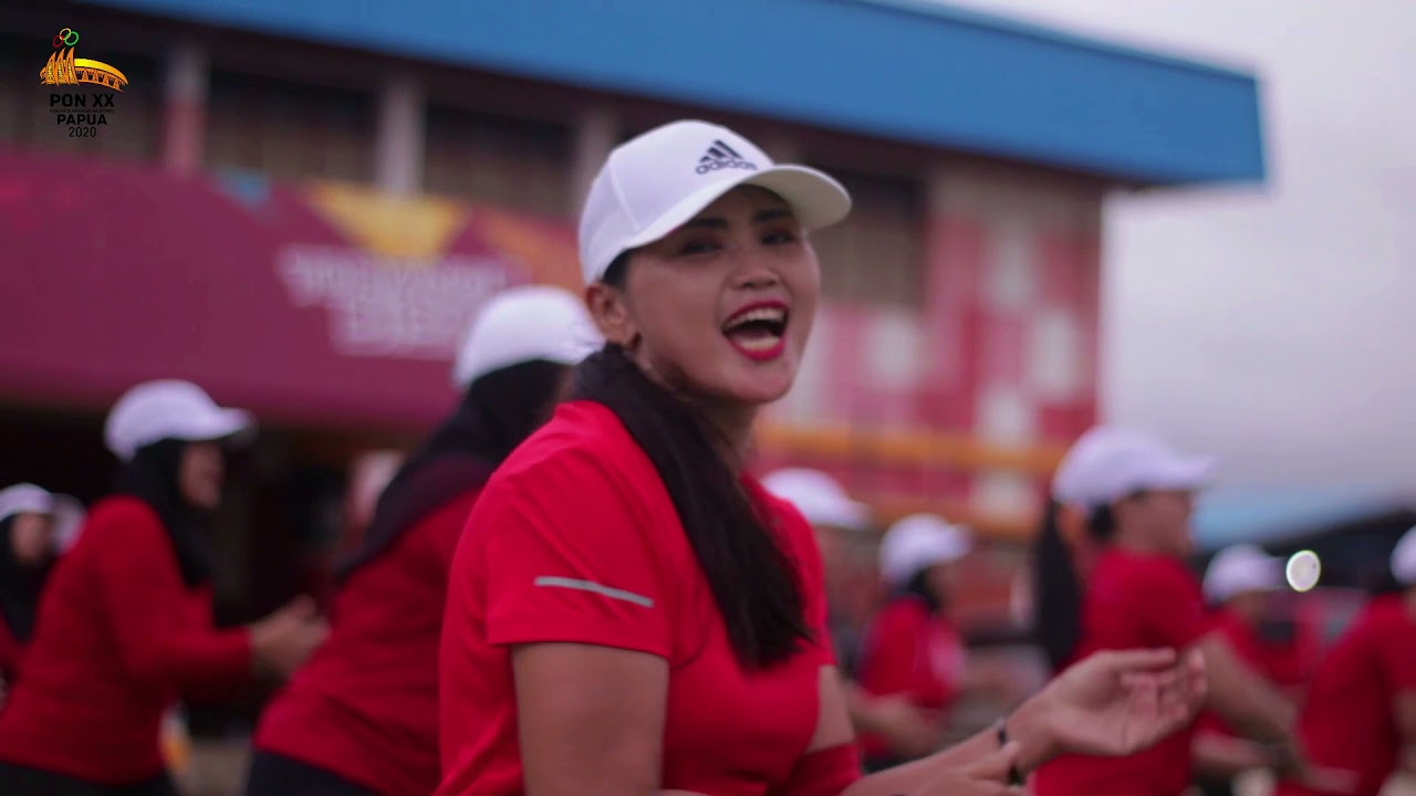 PON PAPUA XX 2021 🇲🇨 TORANG BISA || MERAUKE PAPUA || ZIN YENNY MAMBRASAR || Zumba, Step, Aerobik