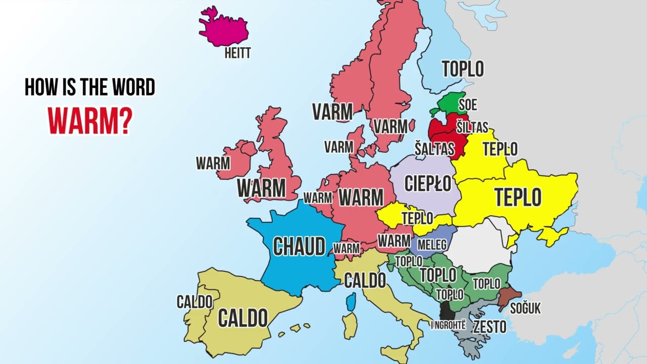 Physical Feelings in European Languages | Language Comparison