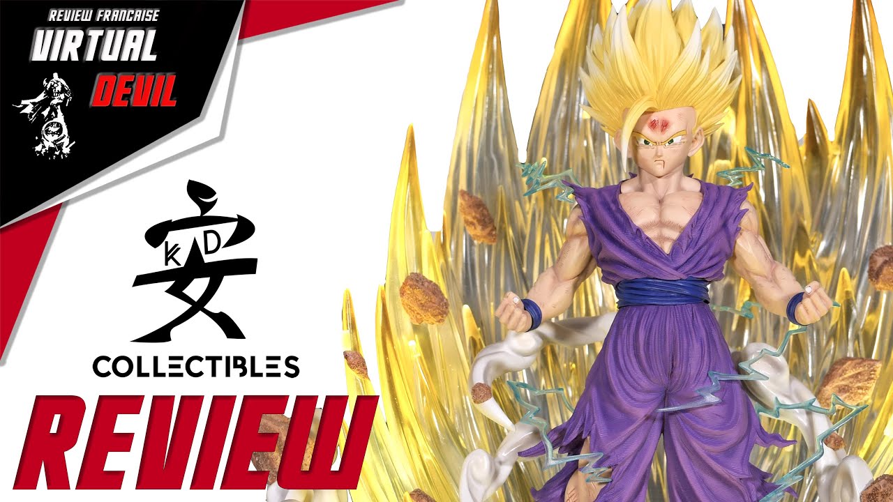 KD COLLECTIBLES - TEEN GOHAN SSJ2 - DRAGON BALL Z - 1/4 STATUE ! UNBOXING & REVIEW !