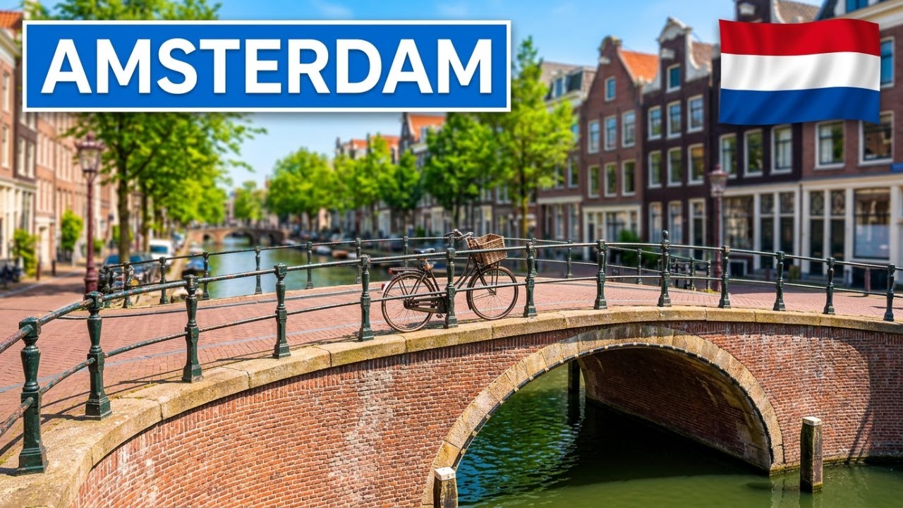 🇳🇱 Netherlands, Amsterdam Walking Tour 2025【4K】
