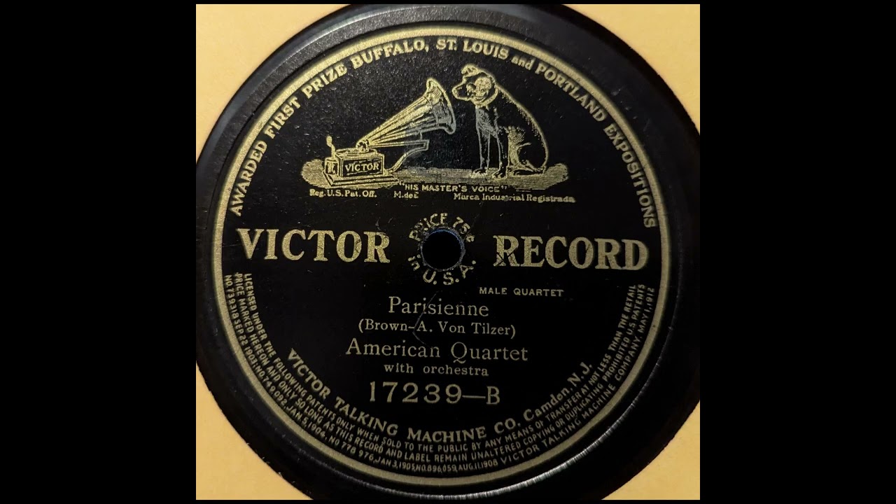 American Quartet - Parisienne (1913)