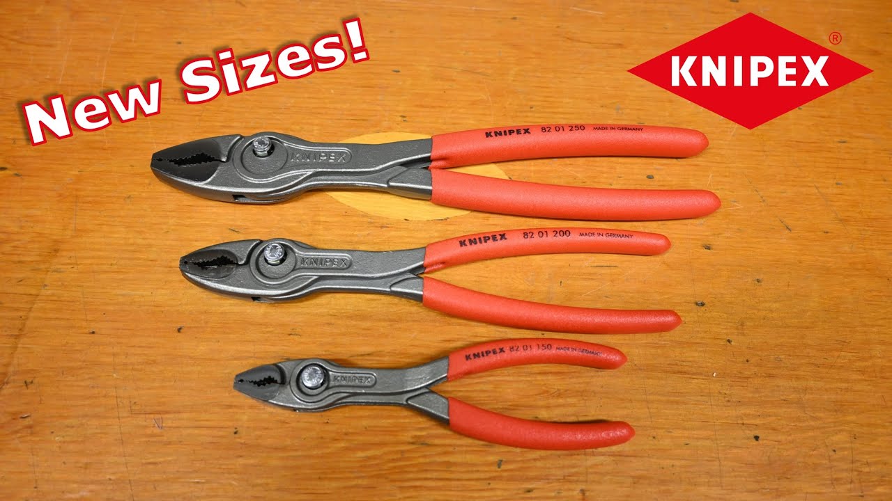Плоскогубцы Knipex Twin Grip — теперь в новых размерах 6 и 10 дюймов!