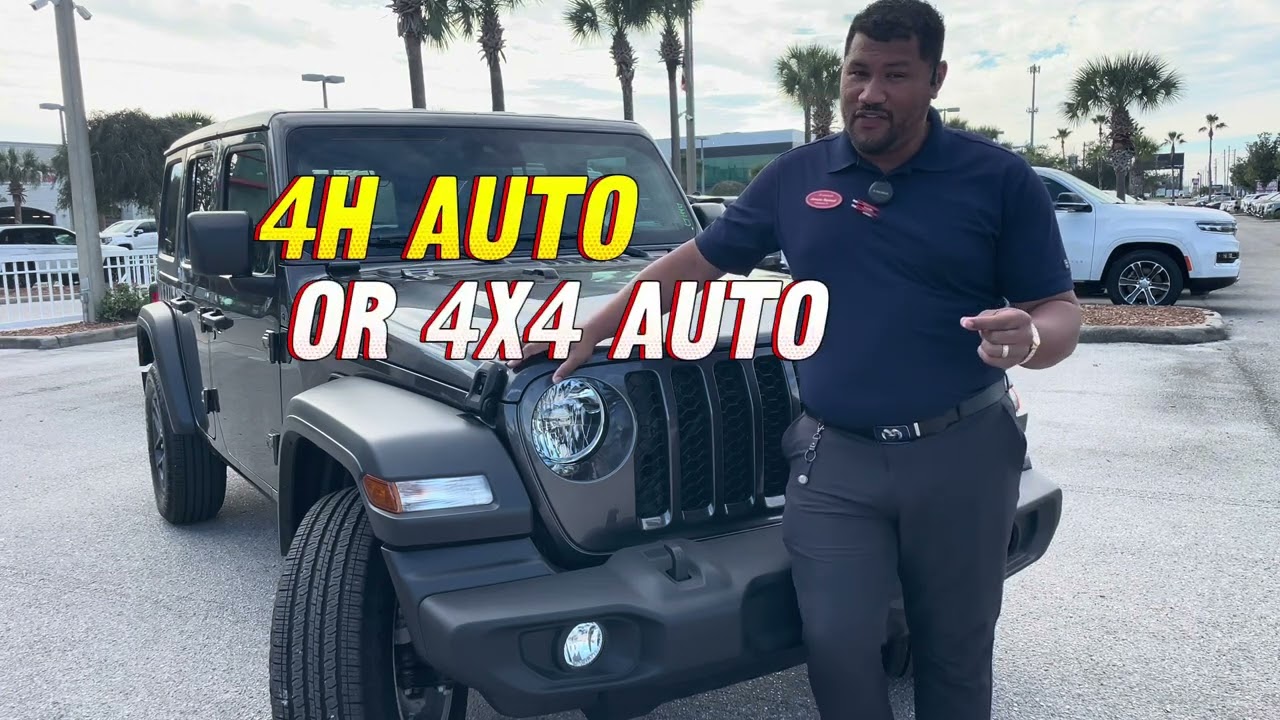 How To Engage 4x4 System On The 2024 Jeep Wrangler