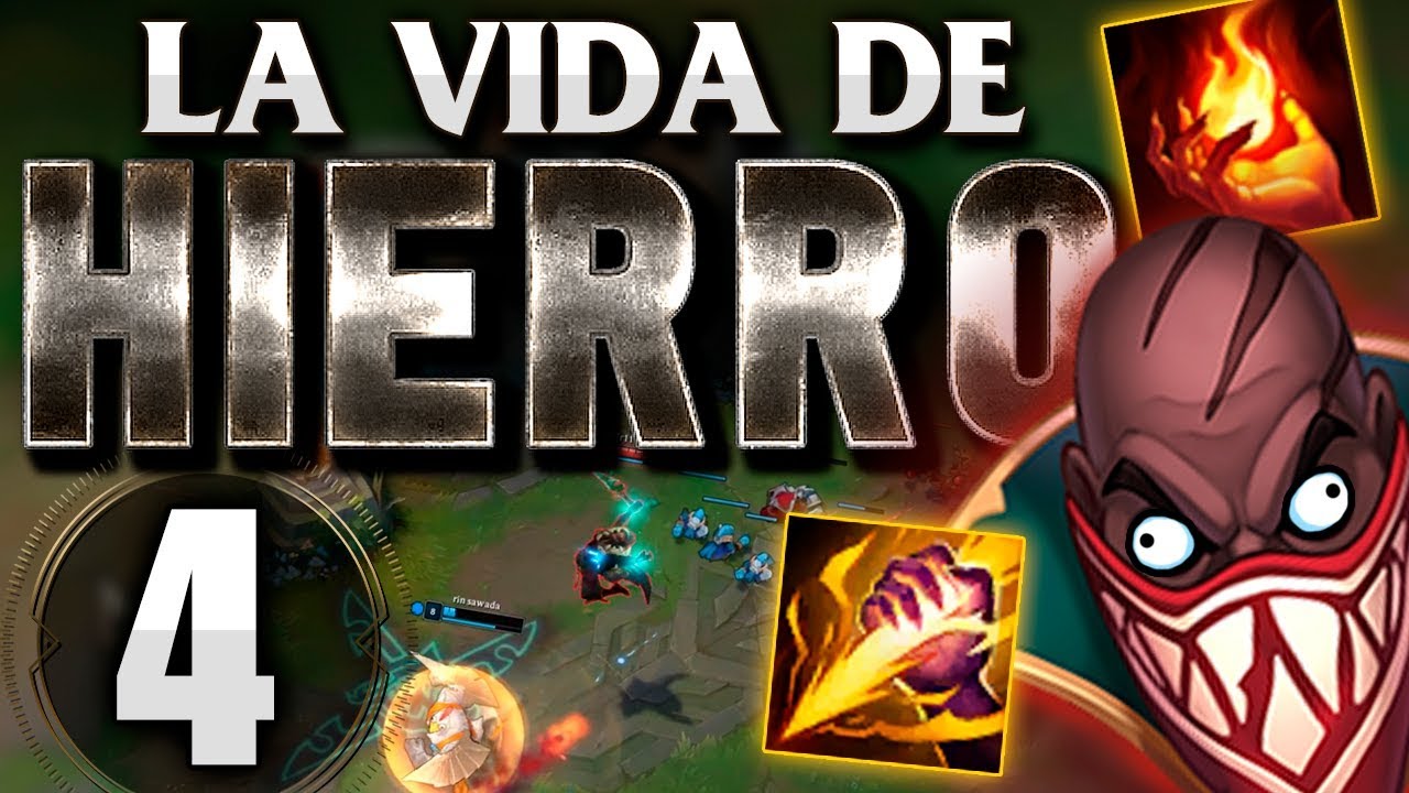 EL LEGENDARIO PYKE JUNGLA SIN FLASH | LA VIDA DE HIERRO (Capítulo 4)
