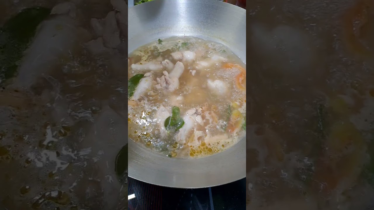 ต้มแช่บปีกไก่ชดร้อนๆอร่อย