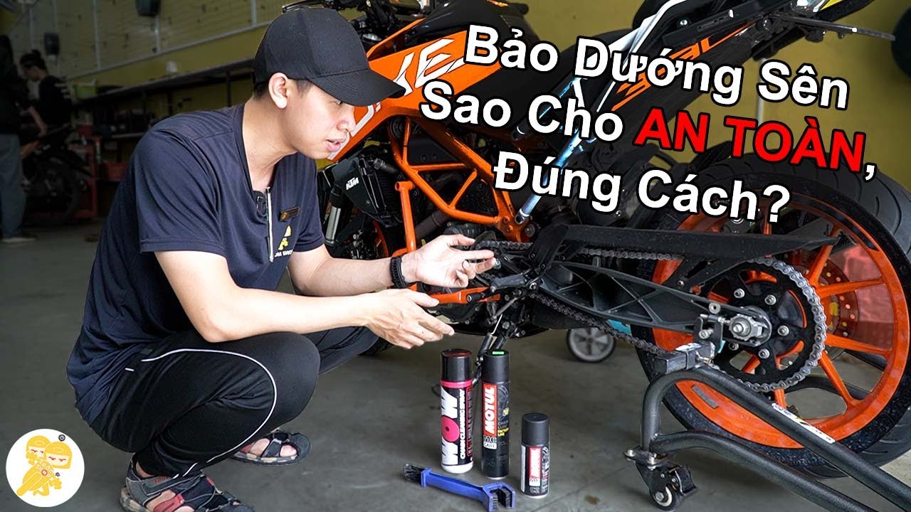 Hướng Dẫn Vệ Sinh Và Bảo Dưỡng Sên Tại Nhà AN TOÀN và HIỆU QUẢ - Xe Ôm Shop
