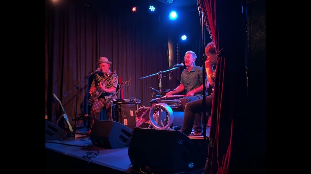 Backsliders, Dom Turner, Rob Hirst and Joe Glover at The Vanguard 13 June 2025