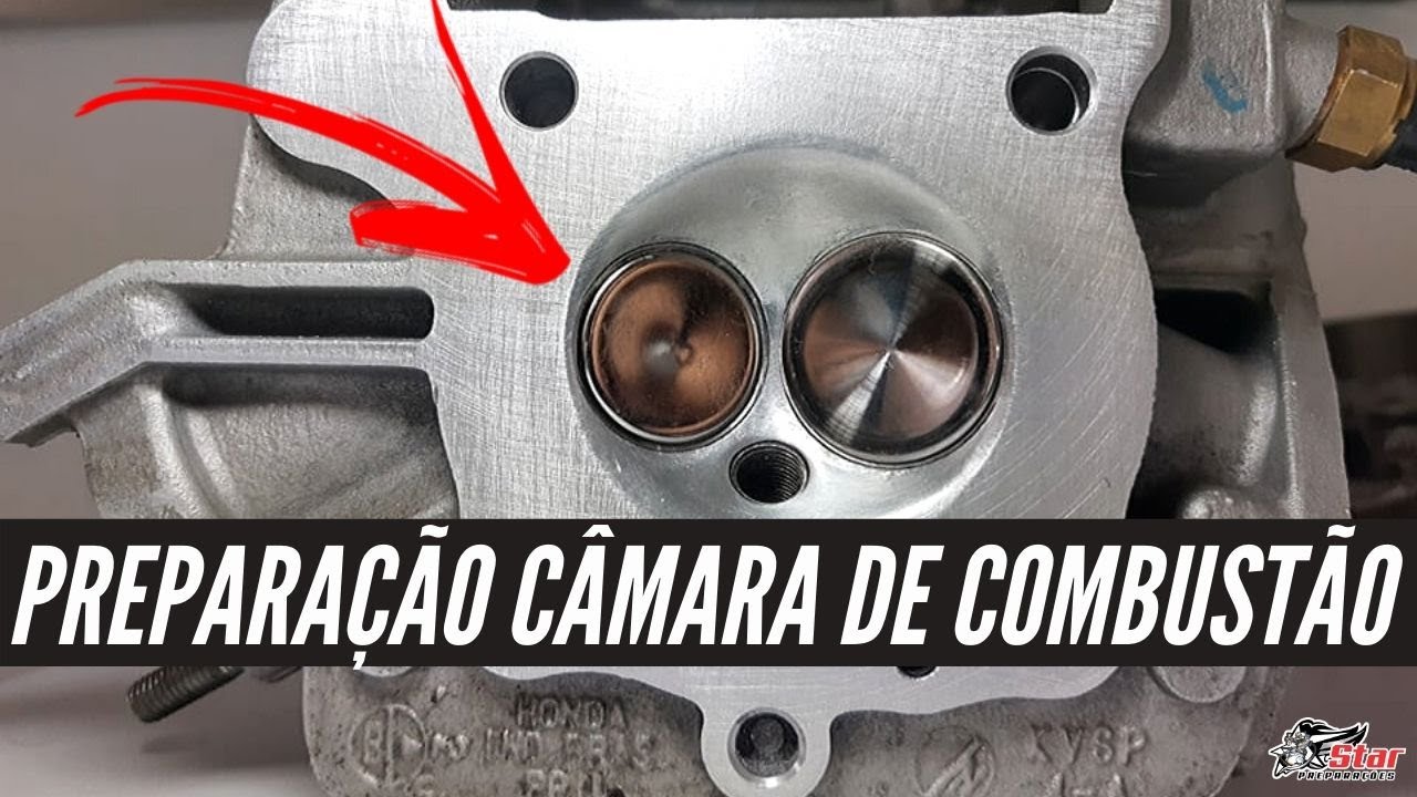 Preparação do Cabeçote da CG160cc - CÂMARA DE COMBUSTÃO I Star Preparações