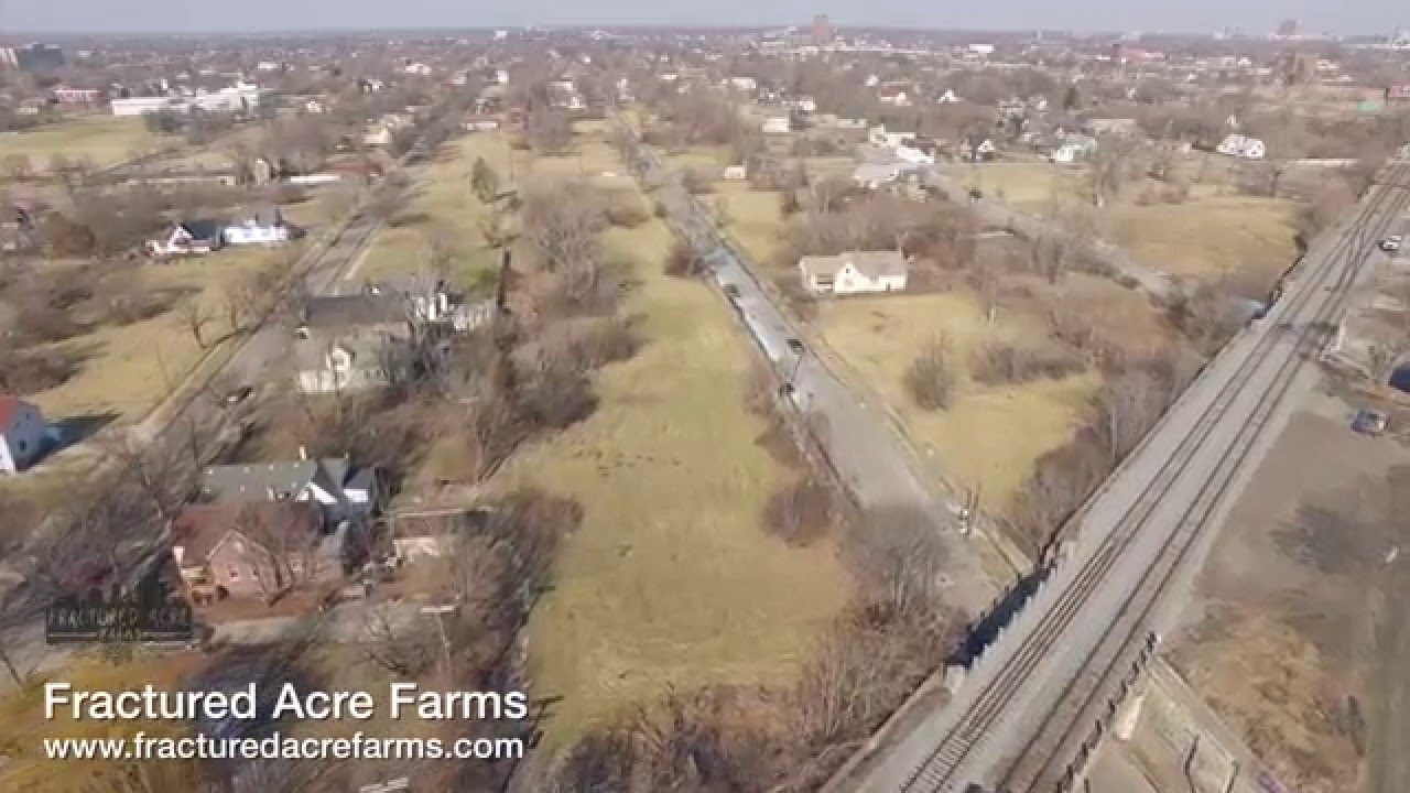 Fractured Acre Farms- Detroit Drone Aerial Video