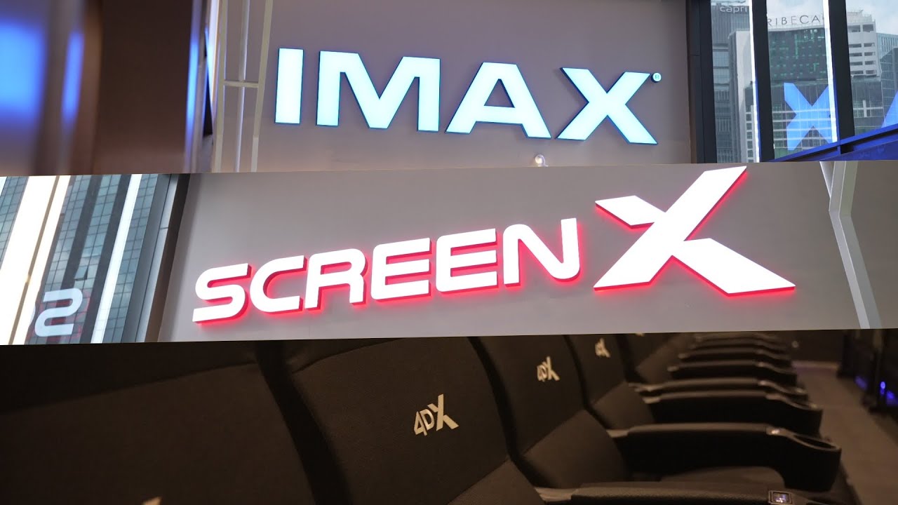 Apa Yang Menarik Dengan Dewan IMAX, ScreenX, Dan 4DX Oleh GSC?