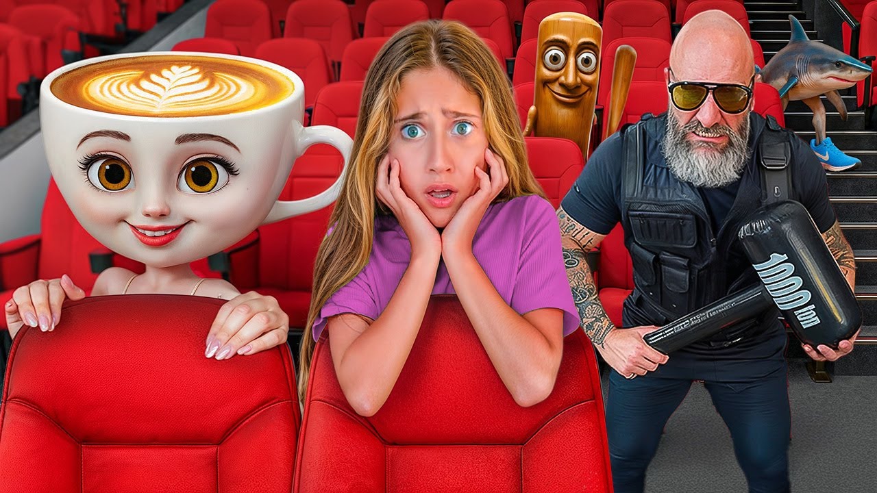 ABBIAMO SALVATO I BRAINROT IN UN CINEMA NELLA VITA REALE! CONTRO LA GUARDIA CATTIVA!