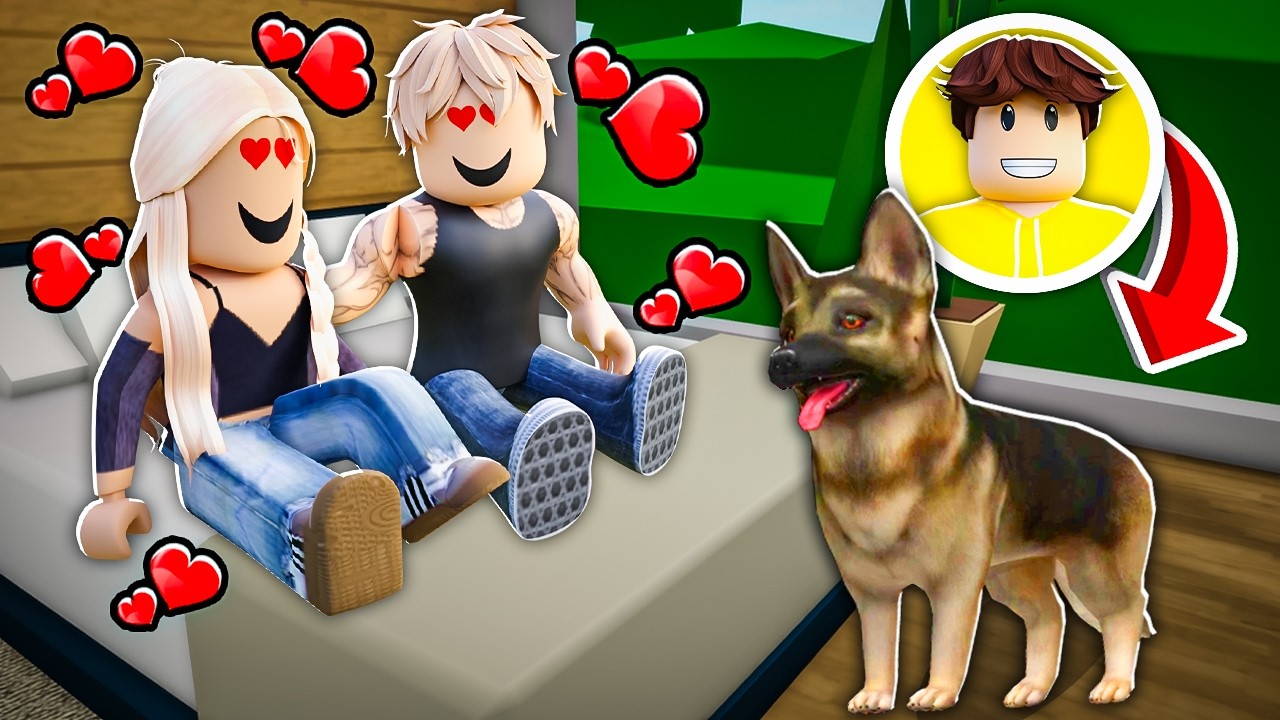 PODGLĄDAM LUDZI jako PIES w BROOKHAVEN RP! 🤣 (Roblox)