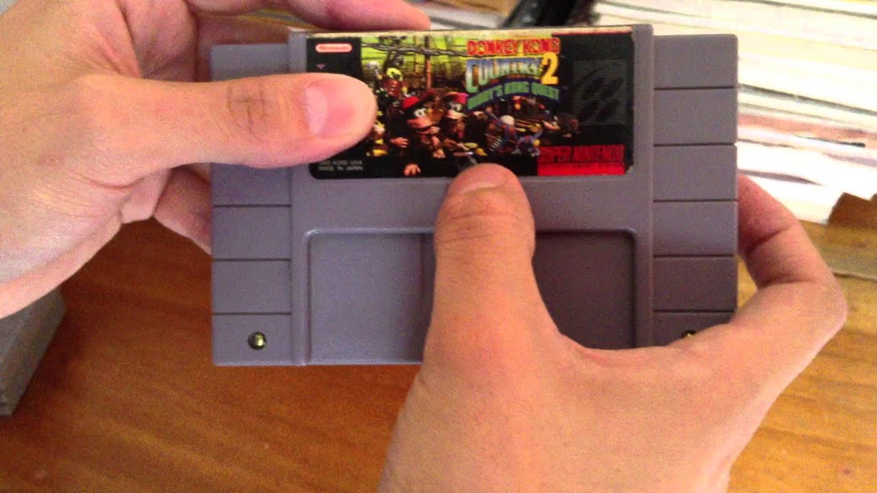 Como identificar juegos originales de super nintendo