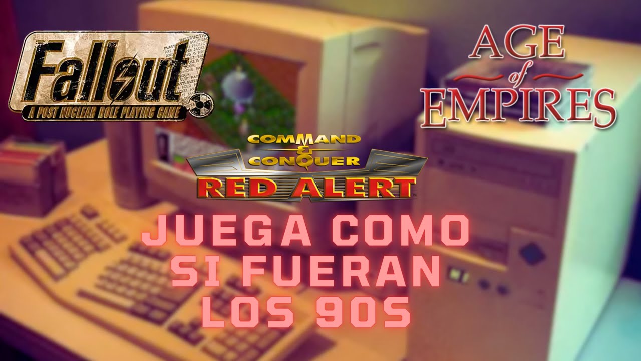 Como instalar juegos clásicos en PCs modernos | DOSBOX | Age Of Empires | Fallout | Red Alert
