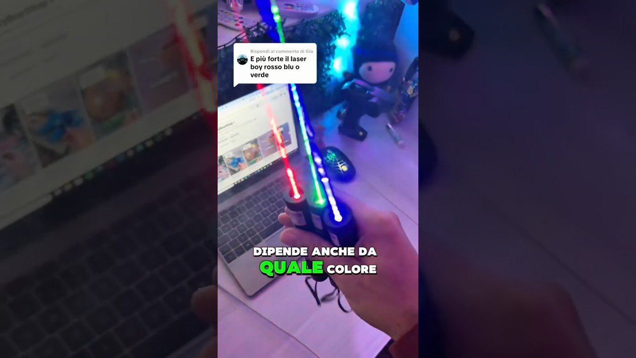 Qual &egrave; il laserboy pi&ugrave; potente?? 😈💥