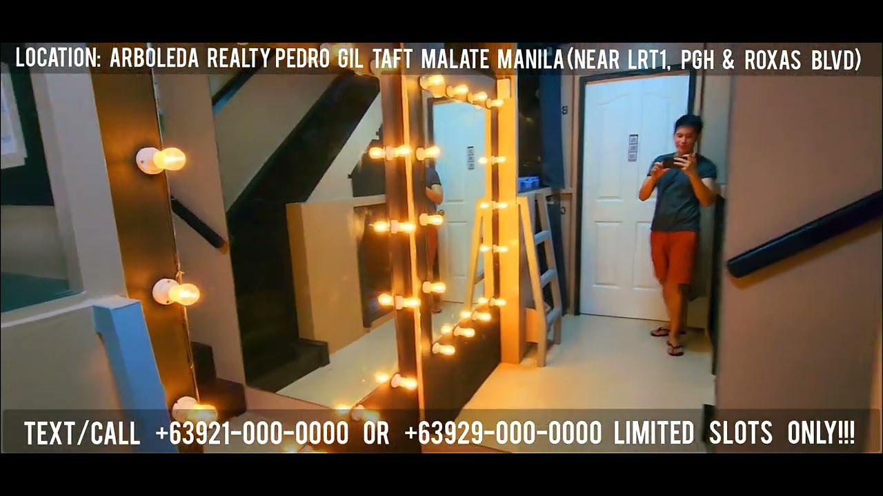 Aircon Condo Boarding House & Dorm Bedspace Pedro Gil Taft Malate