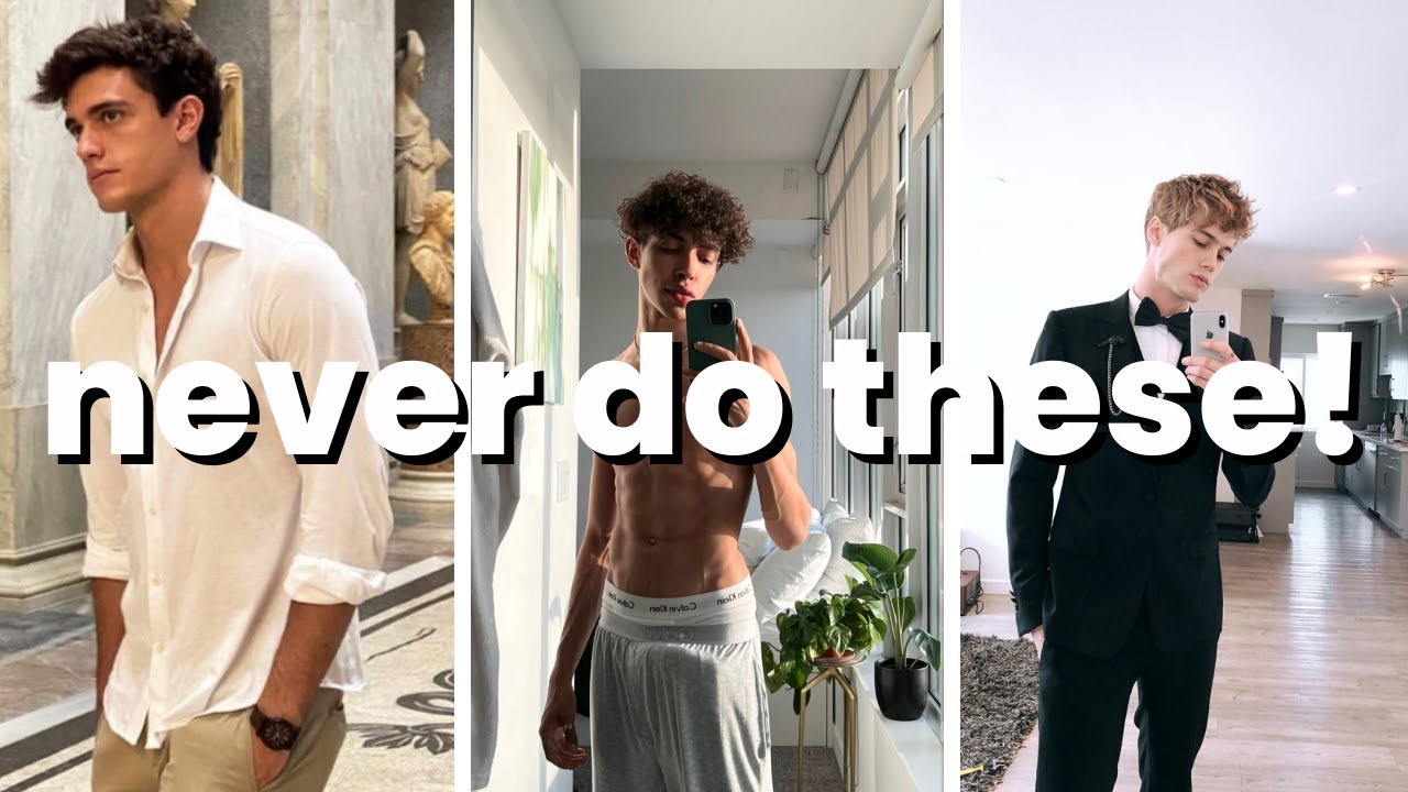 10 DISGUSTING Habits That Make MEN Look WEAK