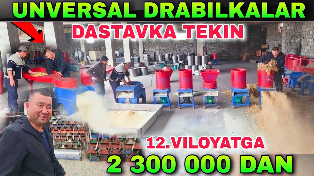 5 декабря 2025 JIZZAX UNVERSAL DRABILKA VA KONTENIR MAXSULOTLAR NARXLARI 12.VILOYATGA DASTAVKASI BIL