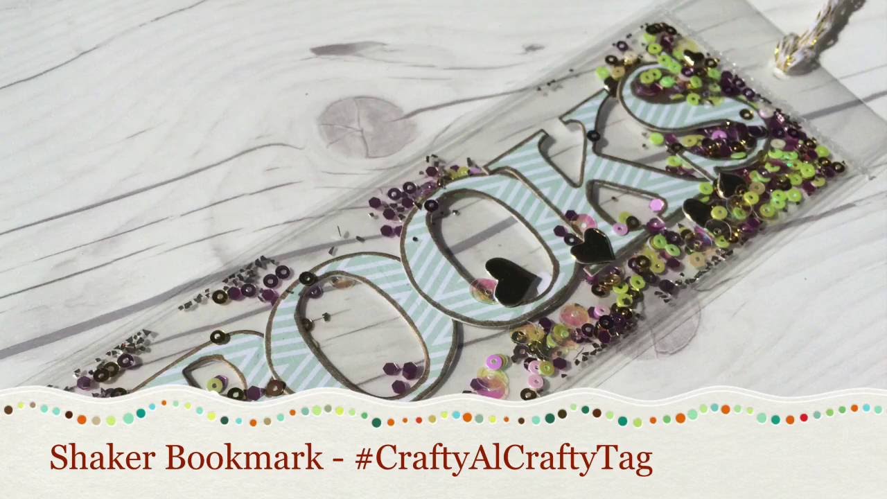 Shaker Bookmark | Fuse Tool | Crafty Tag