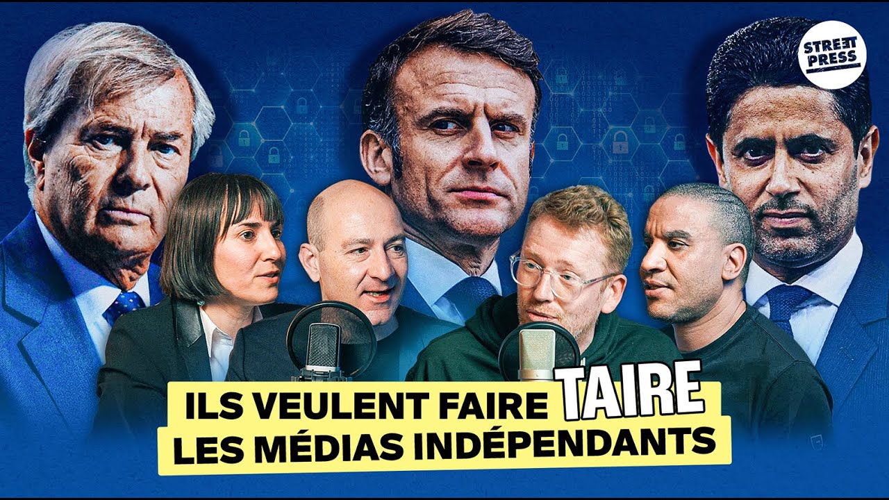 On parle Macron, PSG et Bolloré avec Mediapart, Disclose et un journaliste en exil | PODCAST VIDÉO