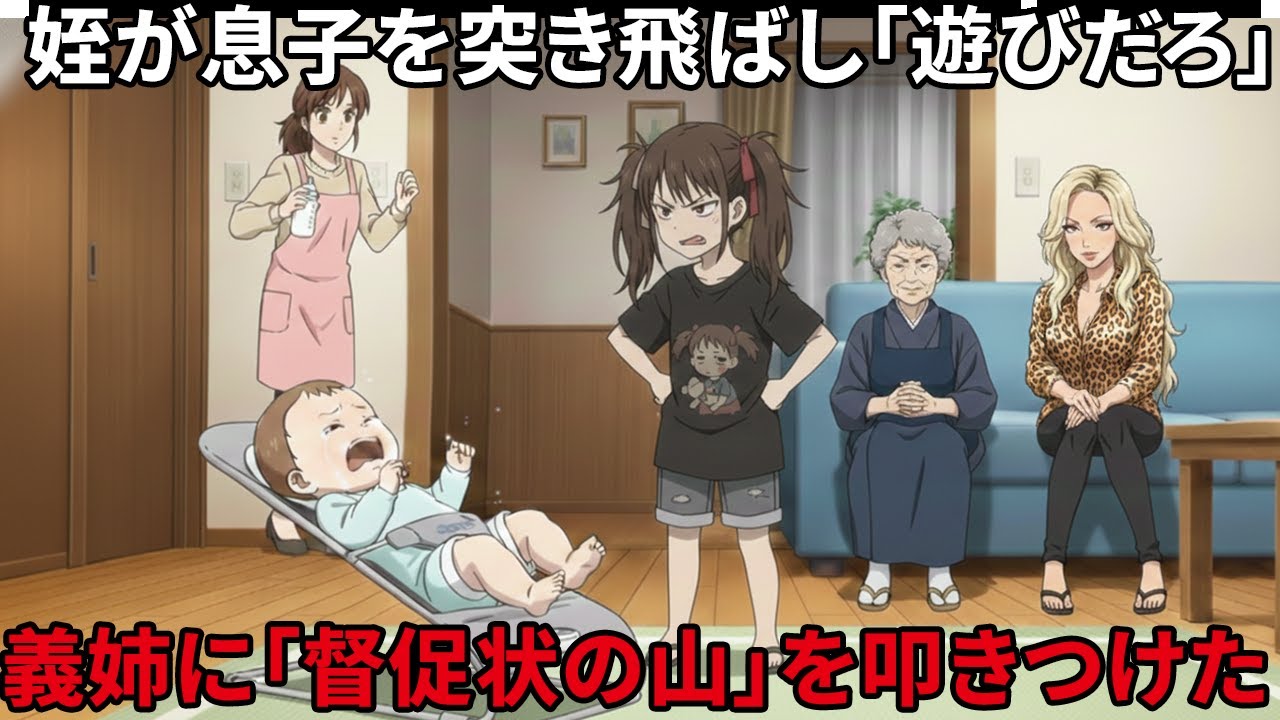【実話】「ただの遊びだろ」生後3ヶ月の息子を突き飛ばした義姉の子。夫も義母も敵だと悟った私が、督促状の山を叩きつけた結果