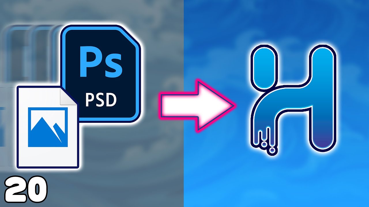 Importing PHOTOSHOP Files to TOON BOOM HARMONY | Tutorial | Part 20