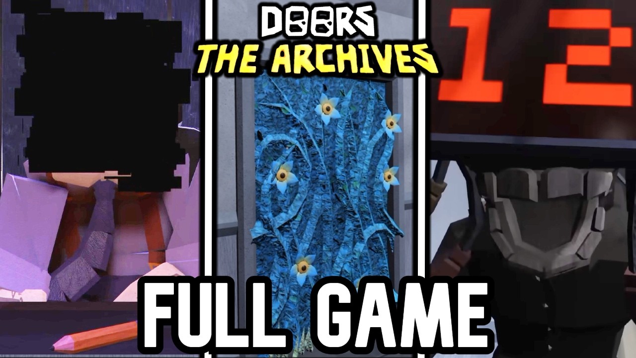 DOORS: The Archives&nbsp;-&nbsp;Full Walkthrough (FULL GAME) | Roblox