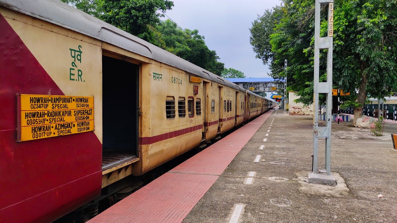 Howrah to Azimganj by Ganadevta Express | Journey coverage post lockdown