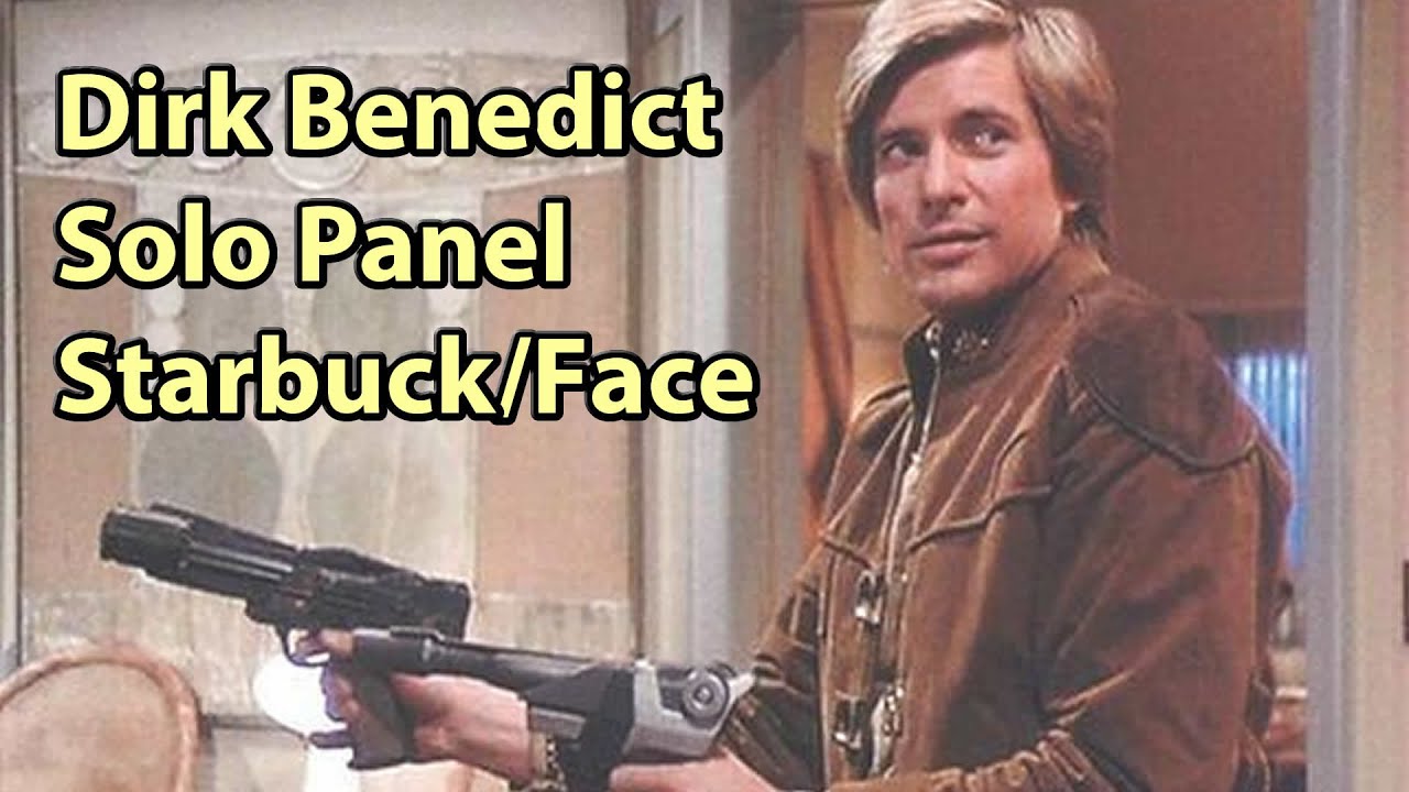Dirk Benedict Panel Phoenix Comicon Fan Fest BSG Starbuck A-Team
