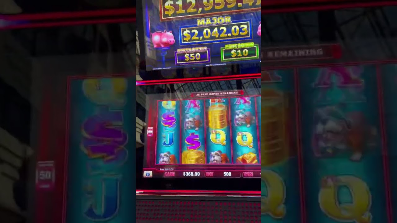 Piggy Bankin 5 bank BONUS! #slot #bonus #piggybankin