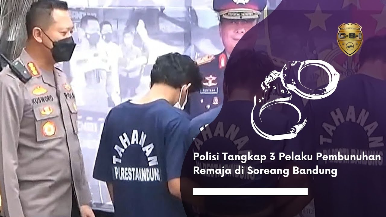 Polisi Tangkap 3 Pelaku Pembunuhan Remaja di Soreang Bandung