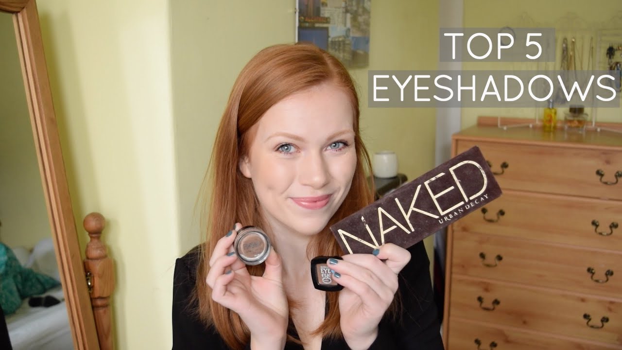 Top 5 Eyeshadows for Redheads | Simply Redhead
