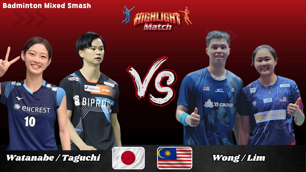 Mixed Doubles | Watanabe / Taguchi (JPN) vs. Wong / Lim (MAS) | Badminton 2025