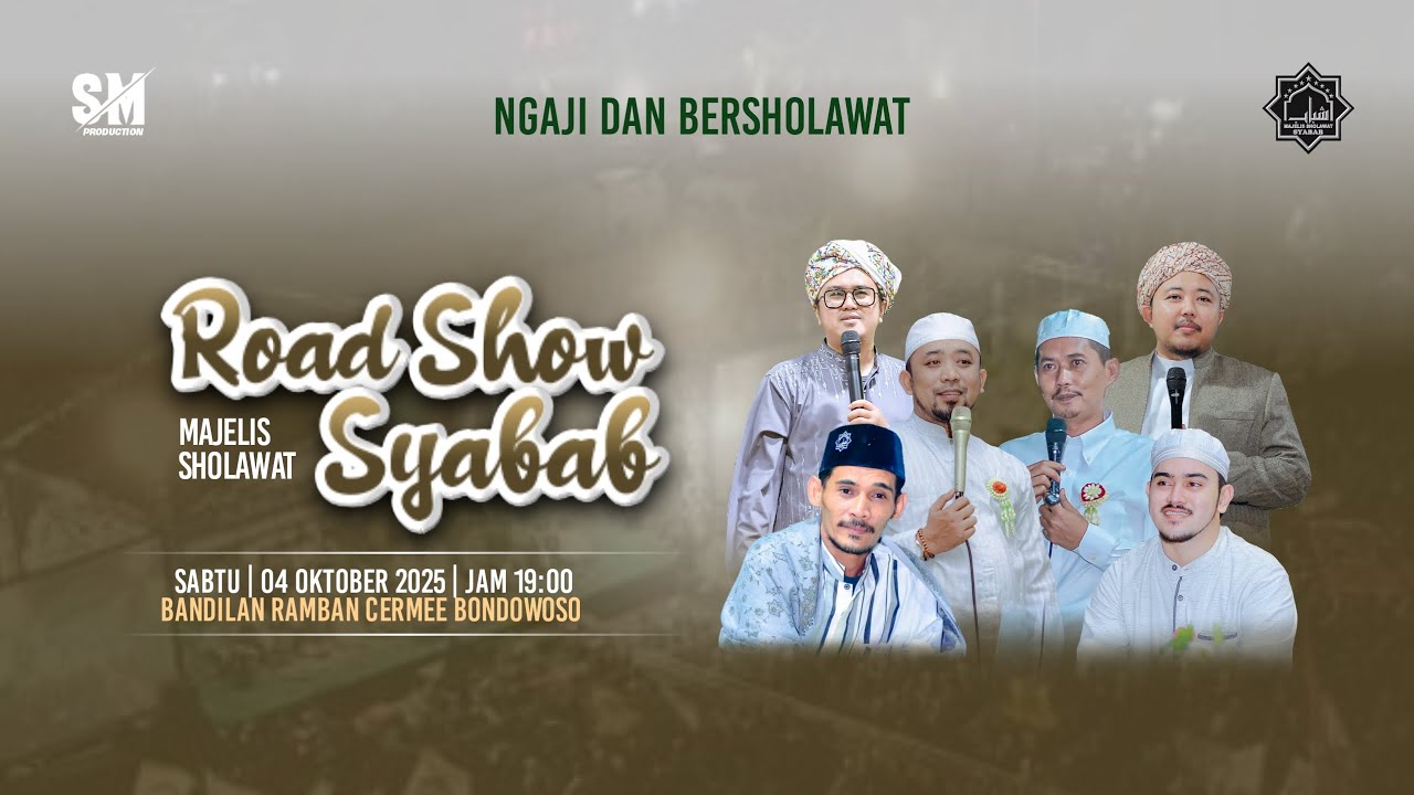 🔴 LIVE  | ROAD SHOW MAJELIS SHOLAWAT SYABAB | BANDILAN PRAJEKAN BONDOEOSO | 04/10/2025
