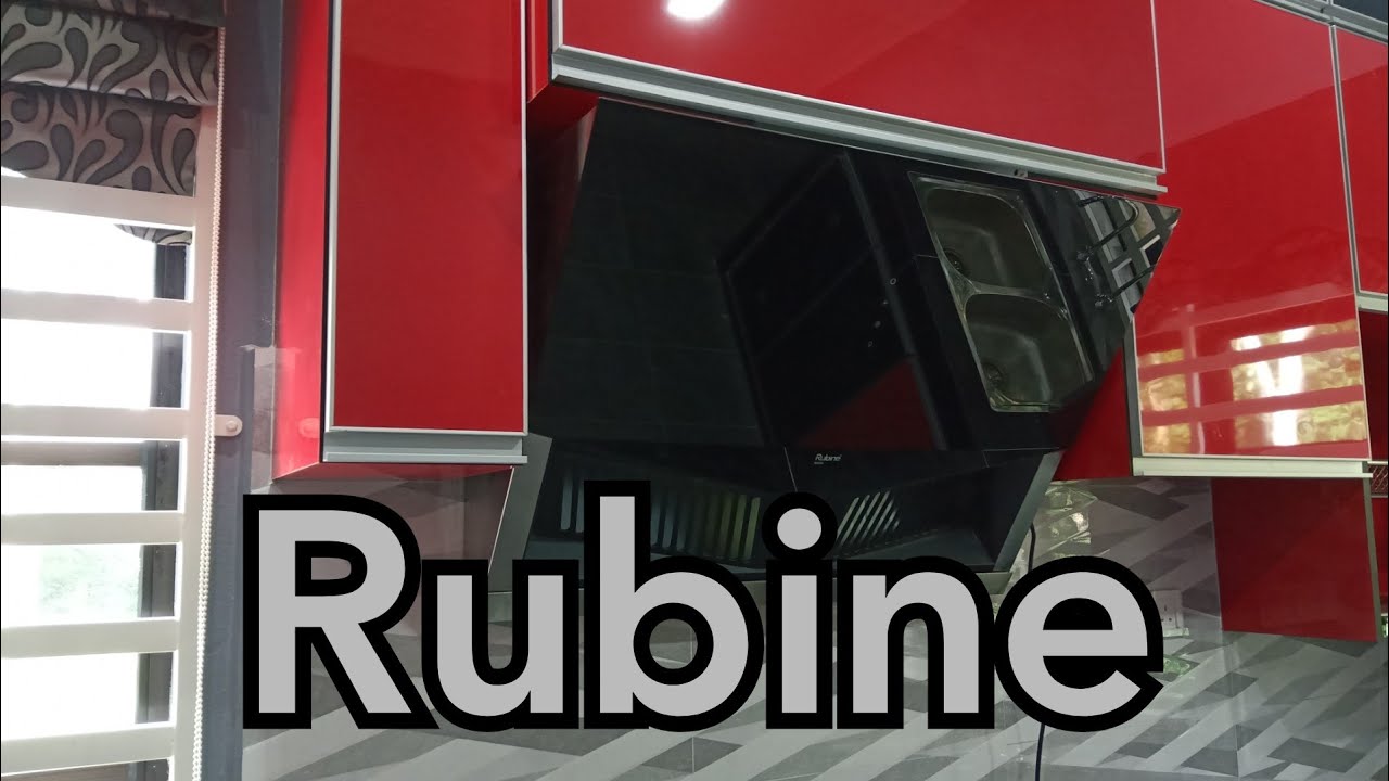 Rupa hood dapur Rubine RCH-MARK-90BL
