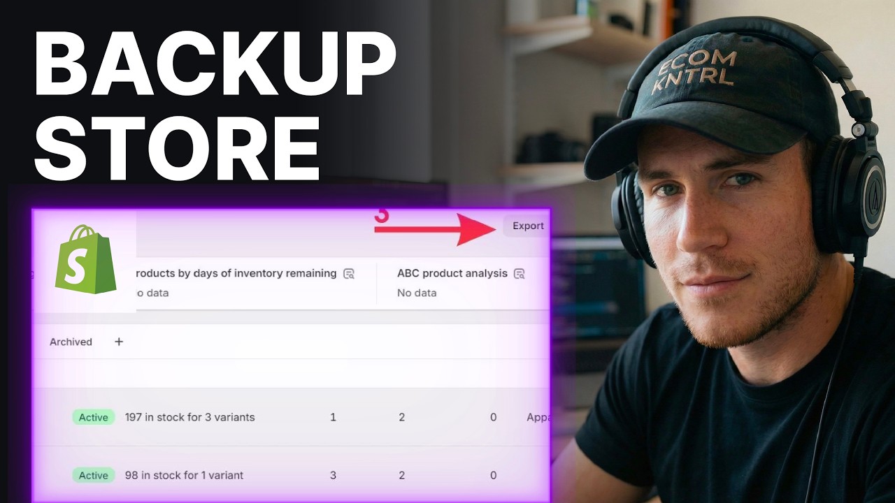 How to Backup Your Shopify Store (2026) | Full Backup Guide