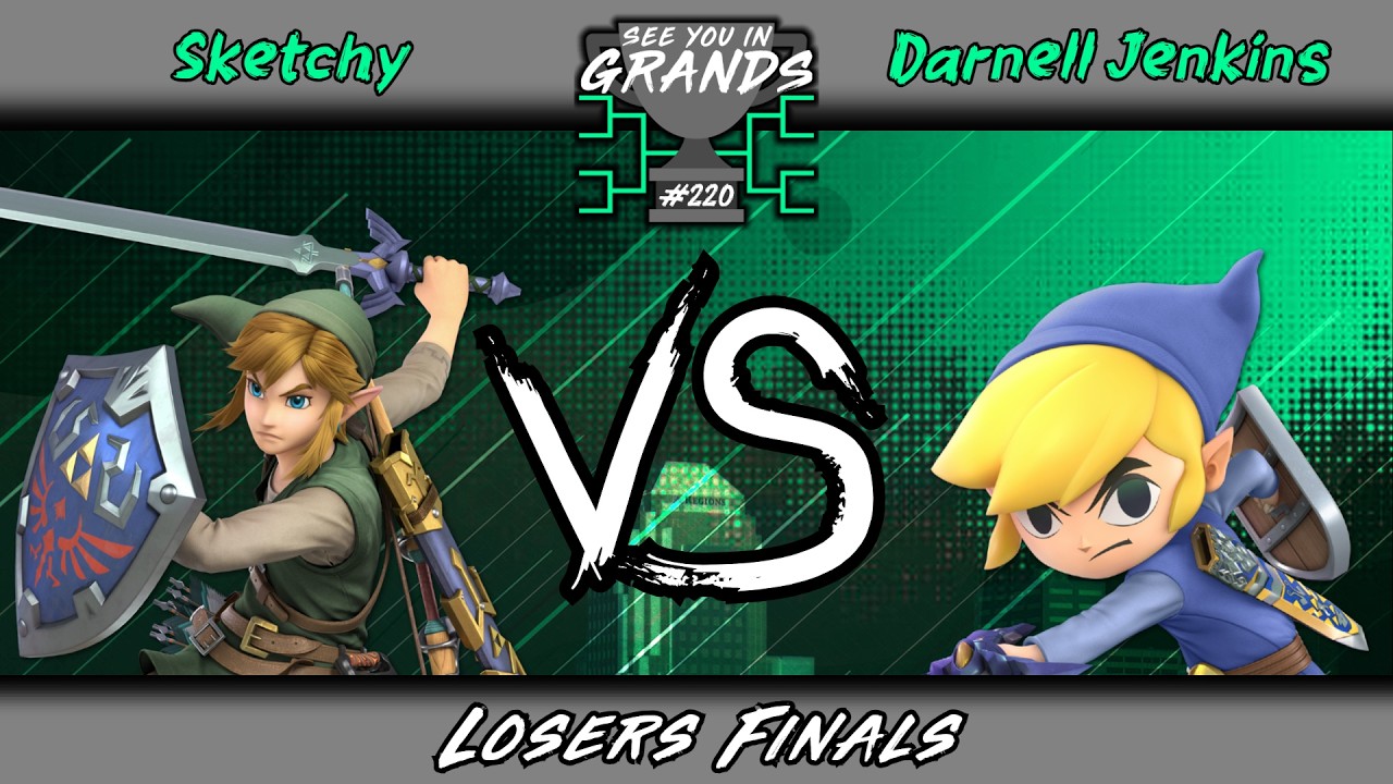 See You in Grands #220 | Sketchy (Link) vs Darnell Jenkins (Toon Link) - LFs