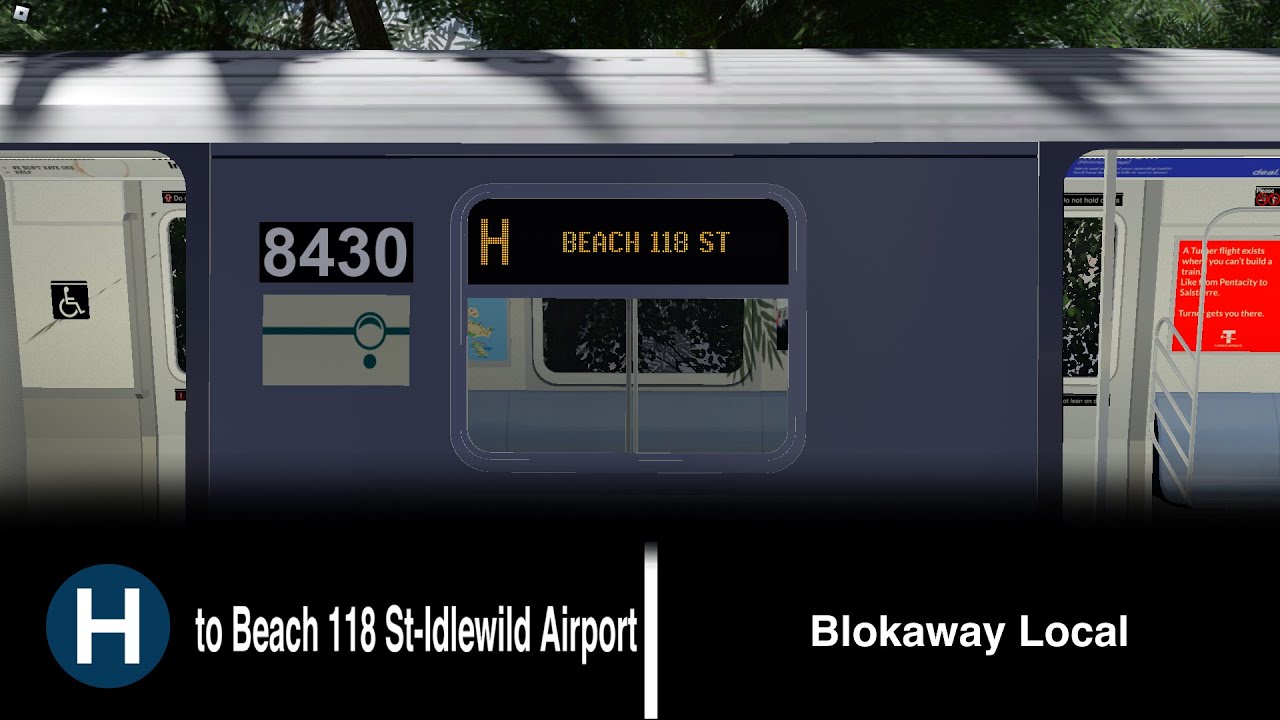 PTA Subway: (H) Train Announcements to Beach 118 Street | From Breezy Point