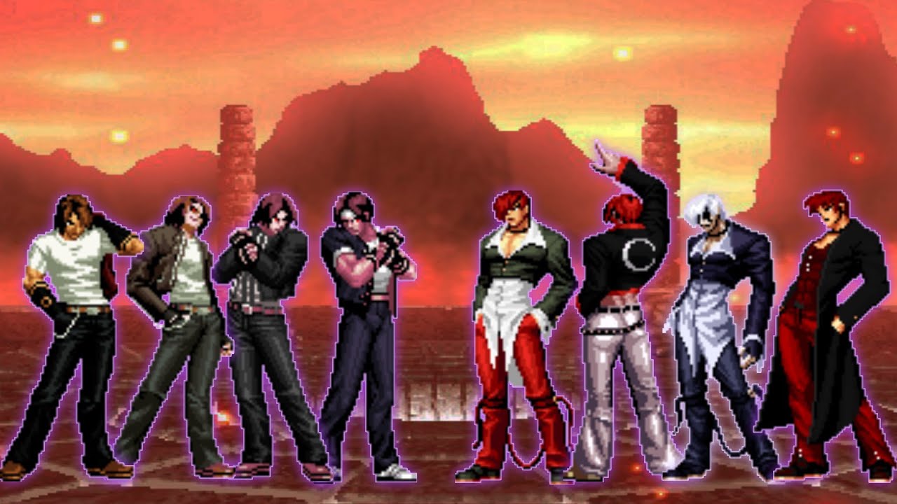 [KOF Mugen] P.F Kyo Team VS. Iori Team (Request Match)