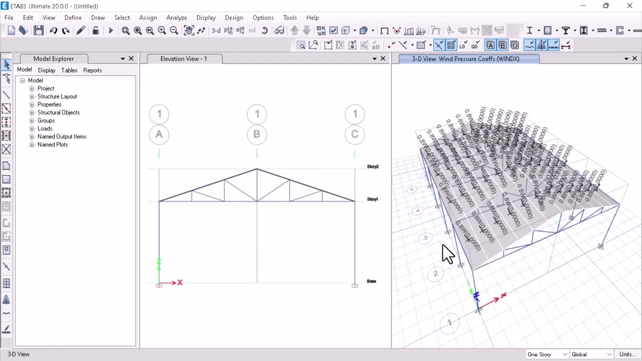 24  Design and Analysis of Warehouse using ETABS