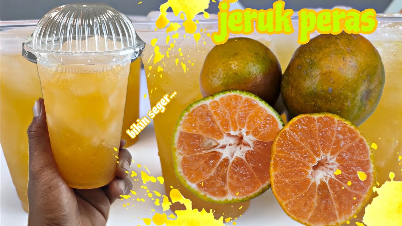 BONGKAR RESEP RAHASIA ES JERUK PERAS ‼️minuman kekinian yang paling simpel