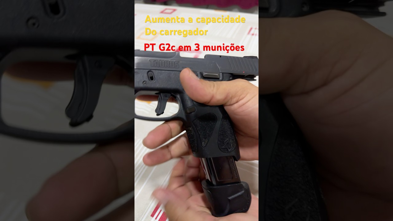 Prolongador de carregador pistola G2c