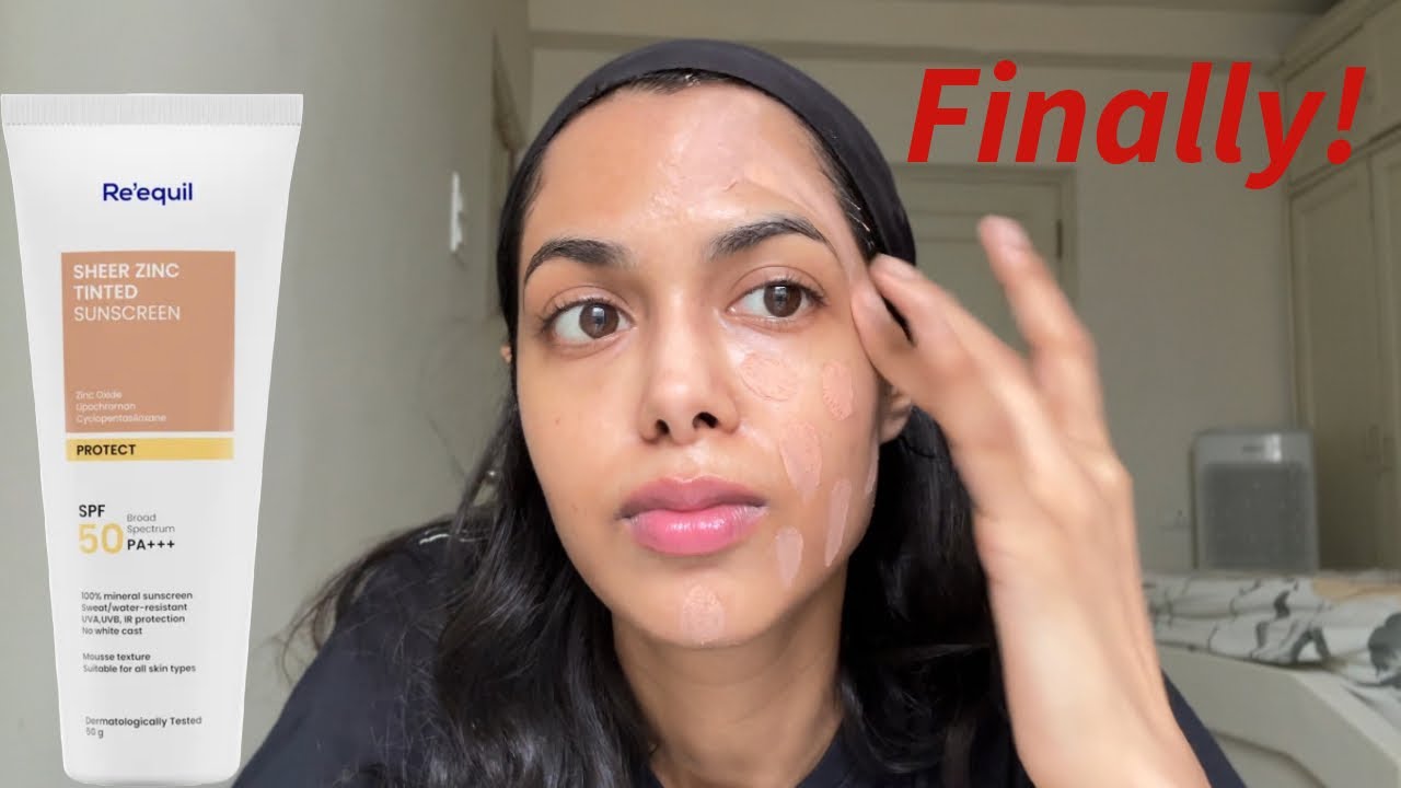 REEQUIL TINTED MINERAL SUNSCREEN Подробный честный неспонсируемый обзор!