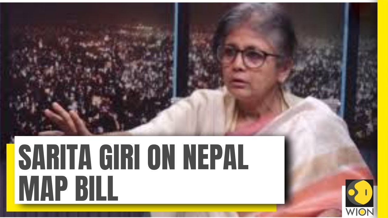 Nepal's suspended lawmaker Sarita Giri speaks to WION on Nepal map amendment bill