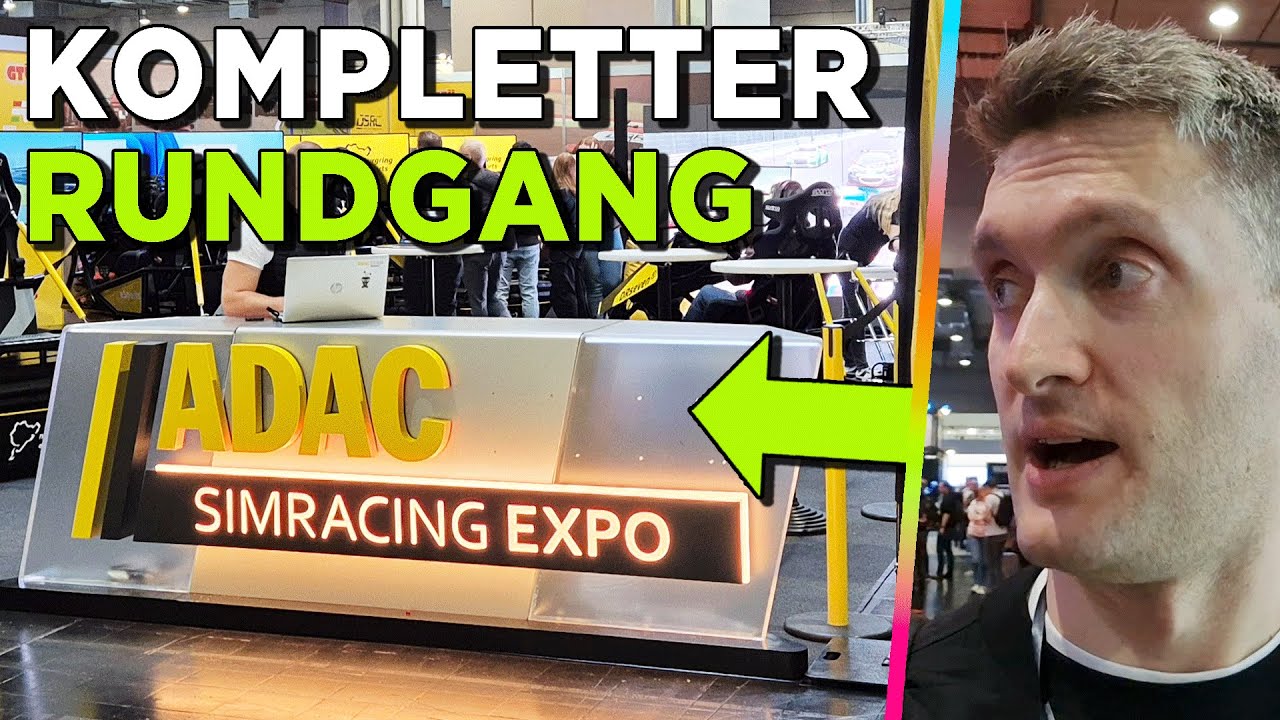 Ein kompletter Rundgang über die ADAC Simracing Expo 2024