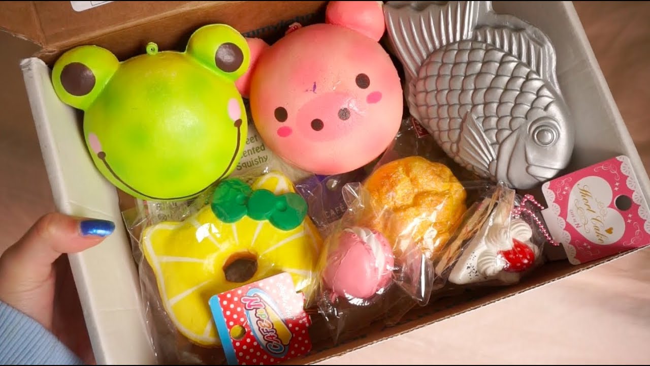 AMAZING SQUISHY HAUL!! | Squishy Package From Mercari | Puni Maru Animal Buns?!