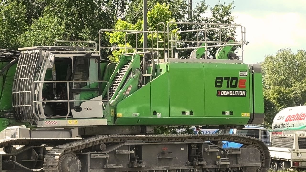 SENNEBOGEN 870E DEMOLITION 