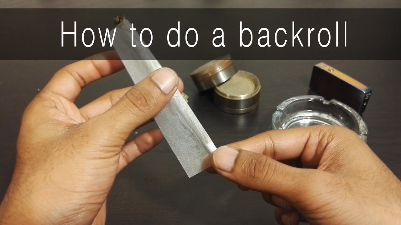 How to roll a joint (backroll/inside out)