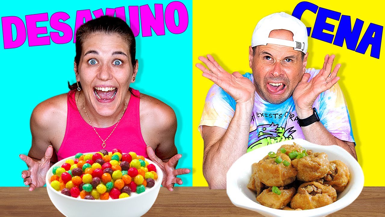 DESAYUNO vs CENA **MUY MALA IDEA** | Super Reto Yippee Family