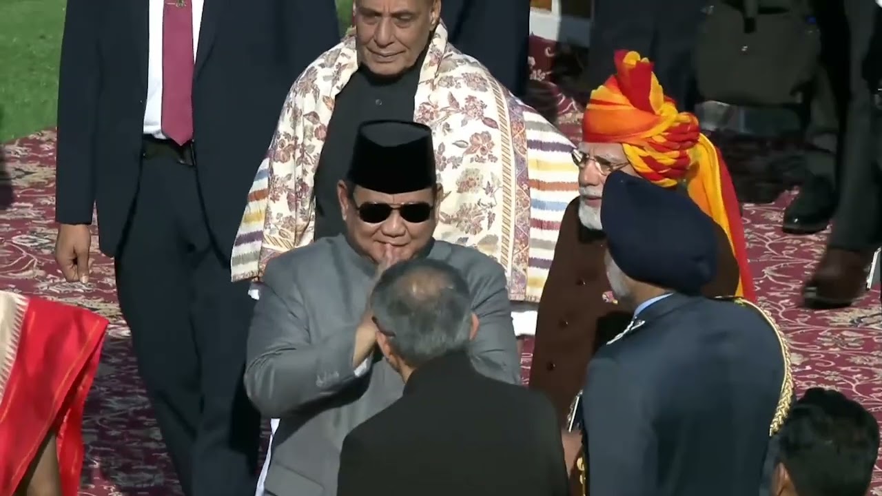 Presiden Prabowo Hadiri Parade Hari Republik India, Diantar Kereta Kuda